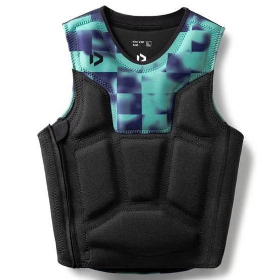 Męska kamizelka ochronna Duotone Kite Vest Seat Mint/Grey-melange