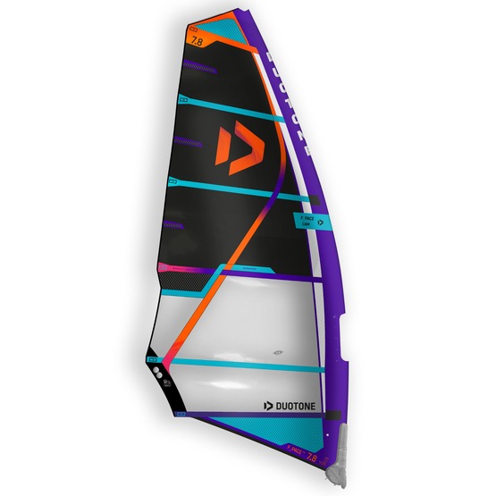 Żagiel do windsurfingu Duotone F_Pace Cam 2024 black/berry