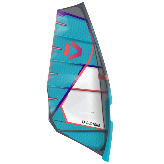Żagiel do windsurfingu Duotone Duke HD 2024 turquoise/grey