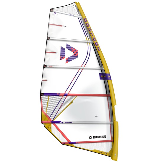 Żagiel do windsurfingu Duotone E_Pace SLS 2024 white/mustard