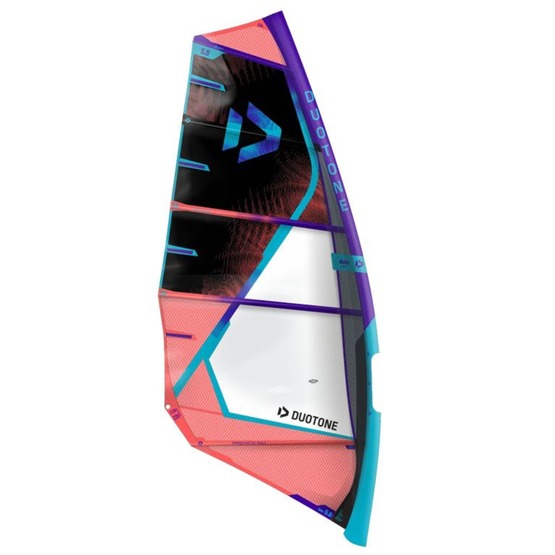 Windsurf sail Duotone Duke 2025 Black/Coral
