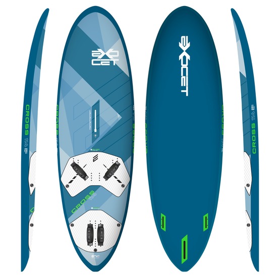 Windsurf board Exocet Cross V7 Silver