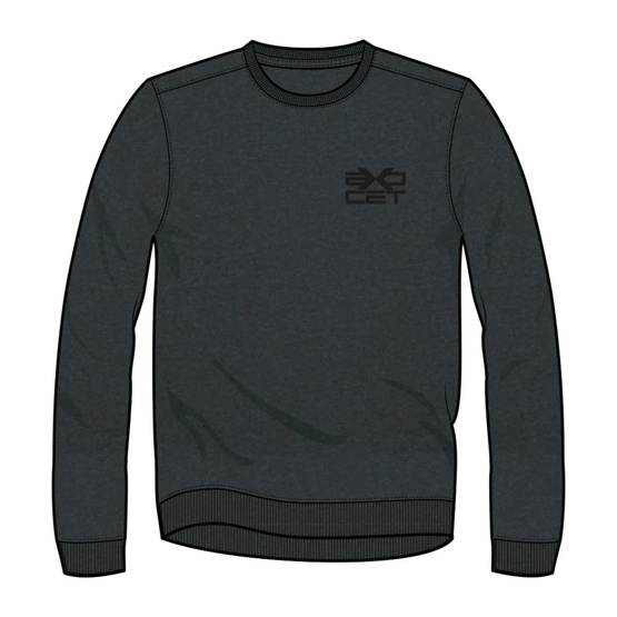 Exocet Dark Heather Grey Sweater