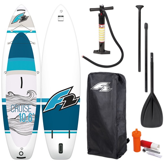 F2 Inflatable SUP board Cruise + paddle