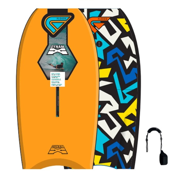 Bodyboard Flood Dynamx Stringer Orange