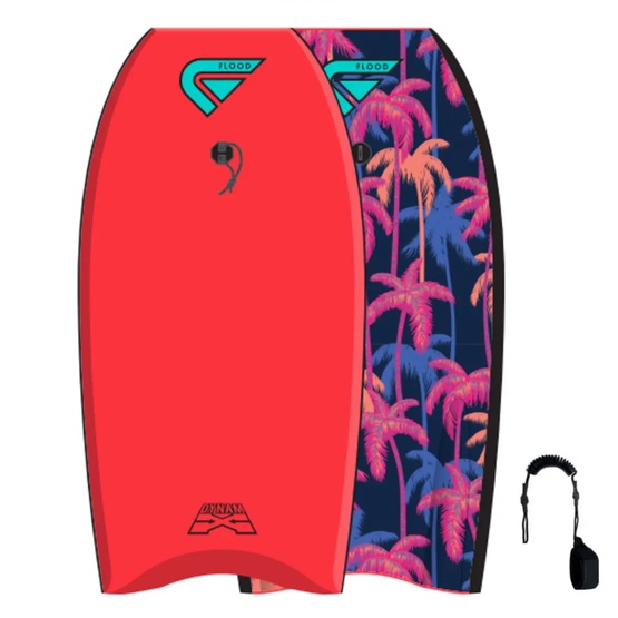 Bodyboard Flood Dynamx Stringer Red Palm II
