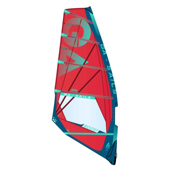 Windsurf sail GA-Sails Boost 2024 Red