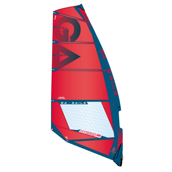 Windsurf sail GA-Sails Hybrid HD 2024 Red