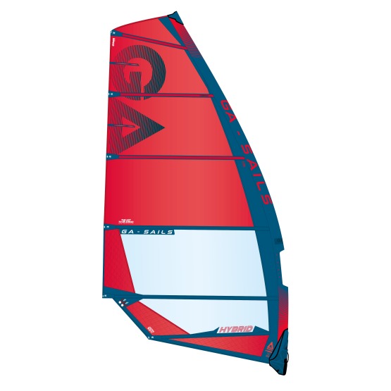 Windsurf sail GA-Sails Hybrid 2024 Red