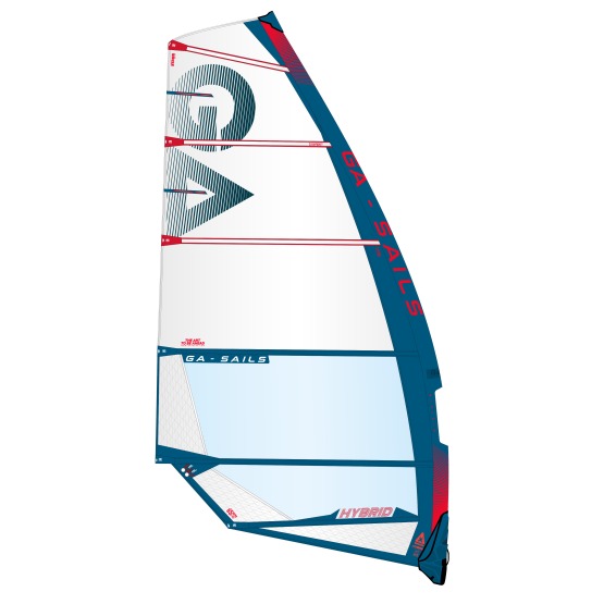 Windsurf sail GA-Sails Hybrid 2024 White