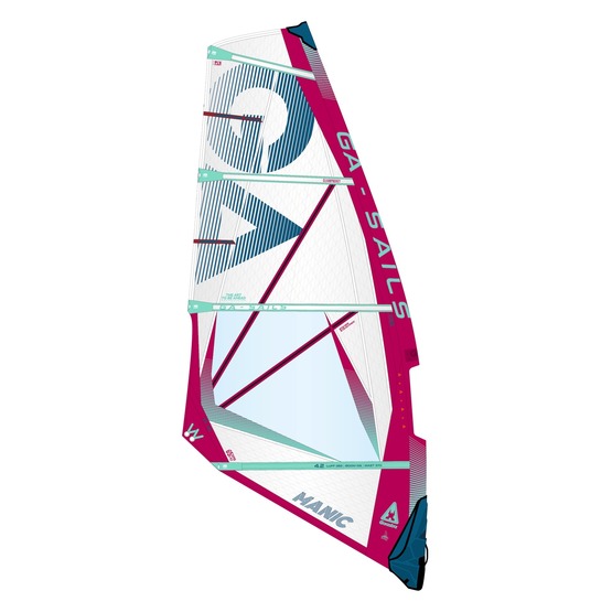 Żagiel do windsurfingu GA-Sails Manic White 2025