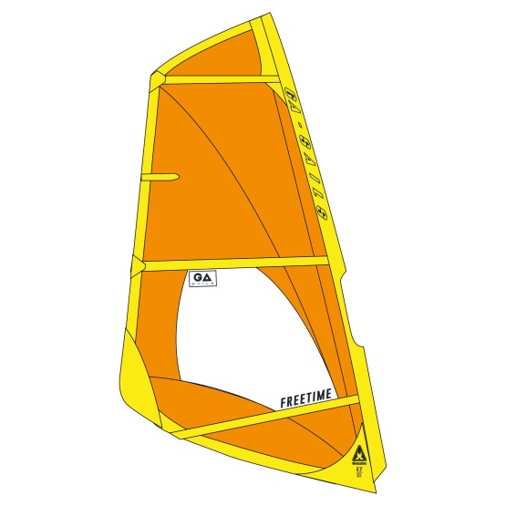 GA-Sails Windsurf Sail Freetime - for schools and beginners