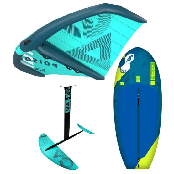 GA x TABOU 2021/22 Wingfoil package - Wing Poison + Pocket Air 2021 board+ Hybrid Wing Foil