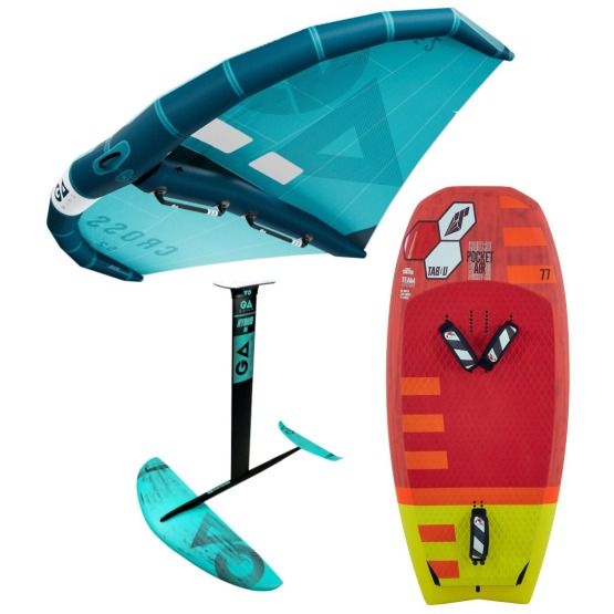 GA x TABOU 2023 Wingfoil package - Cross Wing + Pocket Air MTE + Hybrid Foil