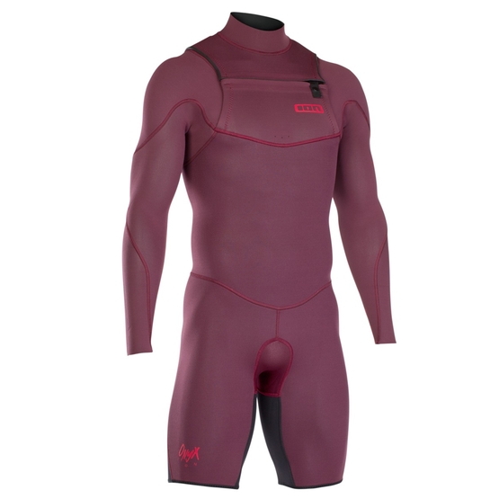 ION Mens Wetsuit ONYX ELEMENT SHORTY long sleeve 2/2 FRONTZIP 2019