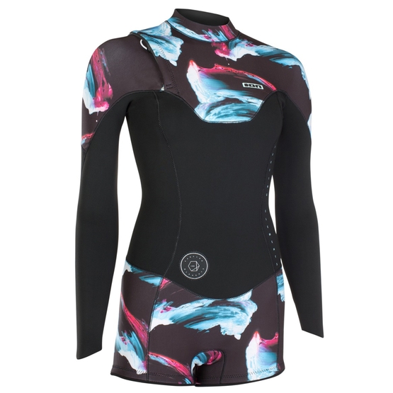 ION Womens Wetsuit MUSE SHORTY long sleeve 2.0 ZIPLESS 2019