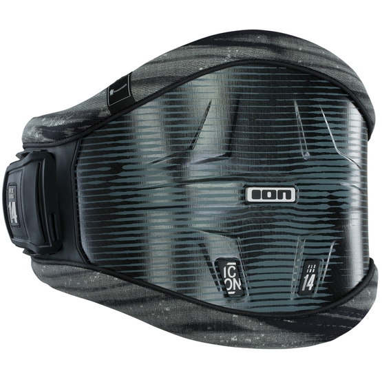 ION Windsurf harness Icon Curv 14 Select black grey capsule 2020