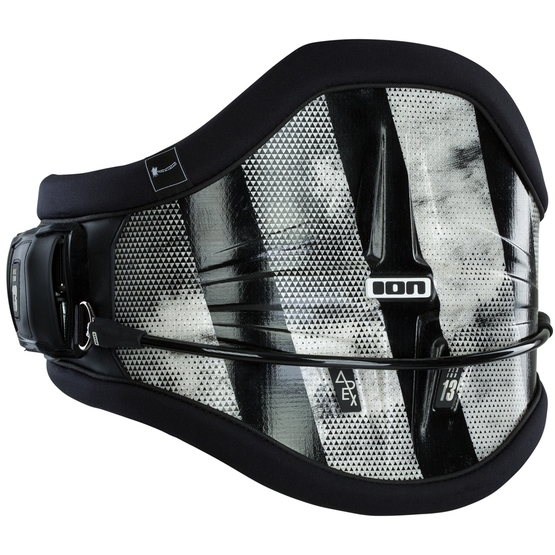 ION Kitesurf harness Apex Curv 13 black/white 2020