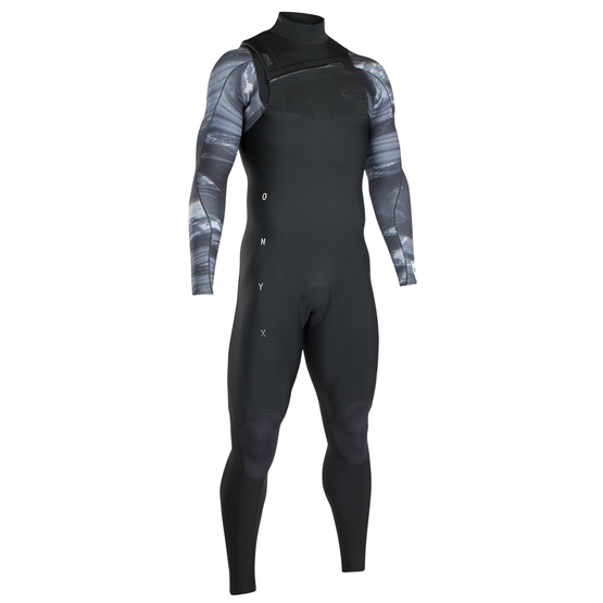 ION Mens wetsuit Onyx Amp Semidry 3/2 black grey capsule 2020