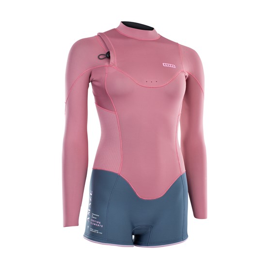 ION 2021 - Wetsuit BS - Amaze Shorty LS 2.0 NZ DL - dirty rose