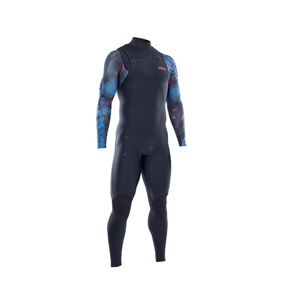 ION 2021 - Wetsuit BS - Seek Amp Semidry 3/2 FZ DL - black/black capsule