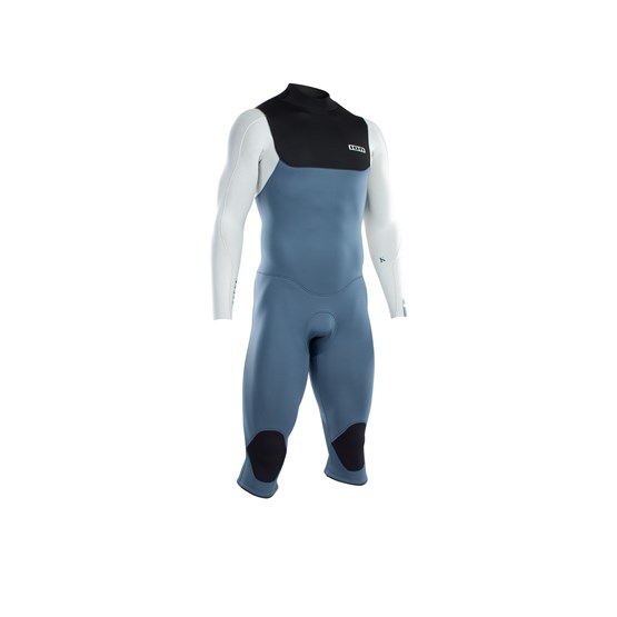ION 2021 - Wetsuit BS - Seek Core Overknee LS 4/3 BZ DL - steel blue/white/black