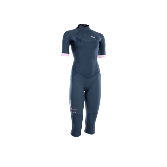 ION 2022 Women Wetsuit FL Element Overknee SS 3/2 BZ DL dark Blue