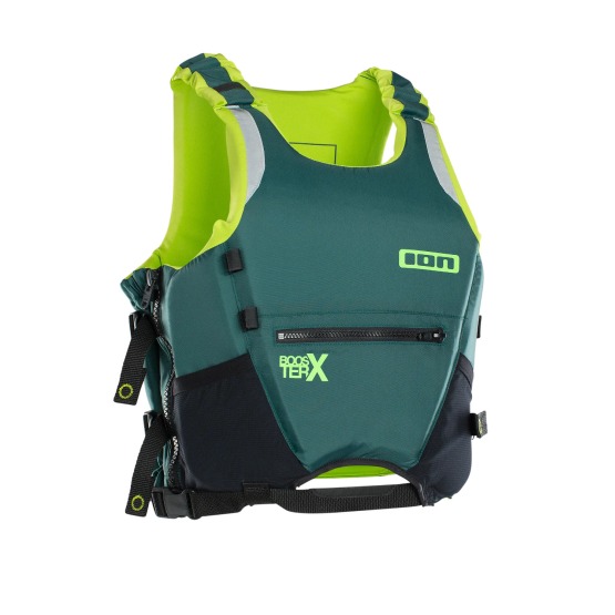 ION Impact/buoyancy vest Booster X Side Zip - seaweed