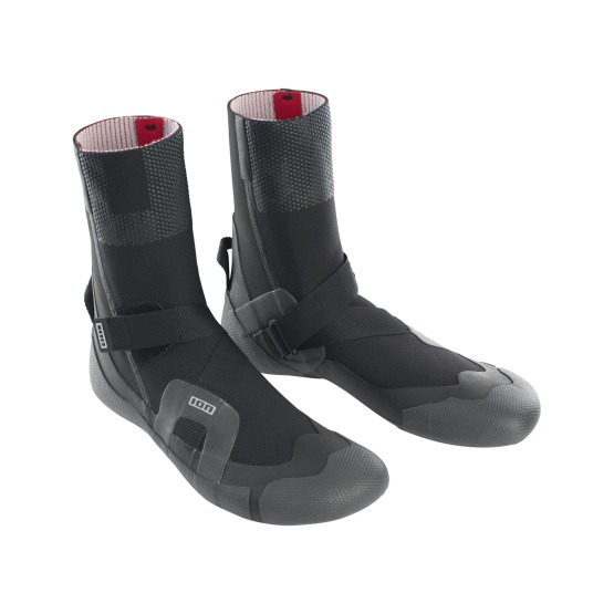 ION Neoprene boots - high Ballistic 3/2 Round Toe - black