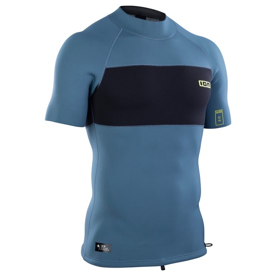 Mens top ION Neo Top 2/2 SS Atlantic-Blue