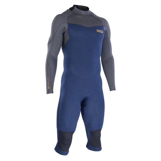 Mens wetsuit ION Element 4/3 Overknee LS Back Zip Indigo-Dawn