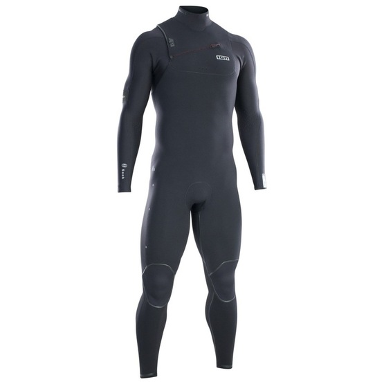 Mens wetsuit ION Seek Select 4/3 Front Zip Black