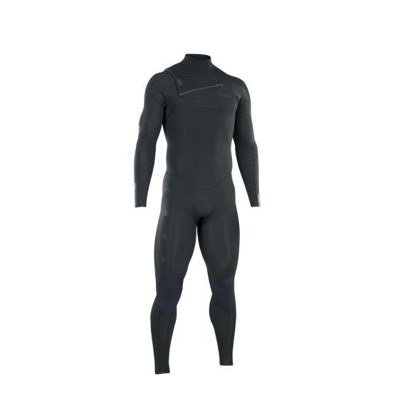 Mens wetsuit ION Seek Core 4/3 Front Zip Black
