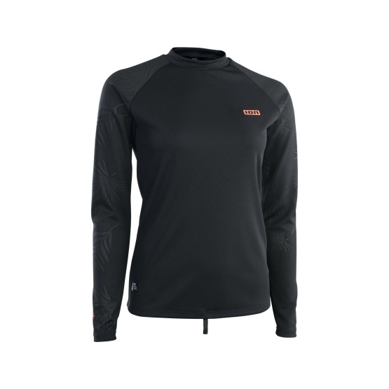 Lycra damska ION Wetshirt Hood Longsleeve Black