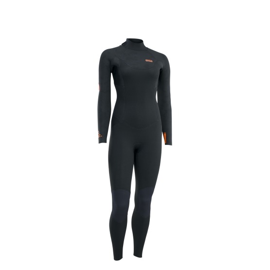 Womens wetsuit ION Element 4/3 Back Zip Black
