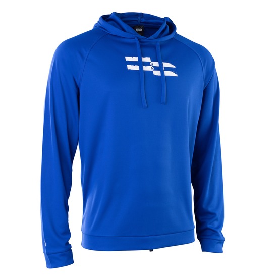 Rashguard para hombre ION Wetshirt Hood LS Cobalt-Reef con capucha