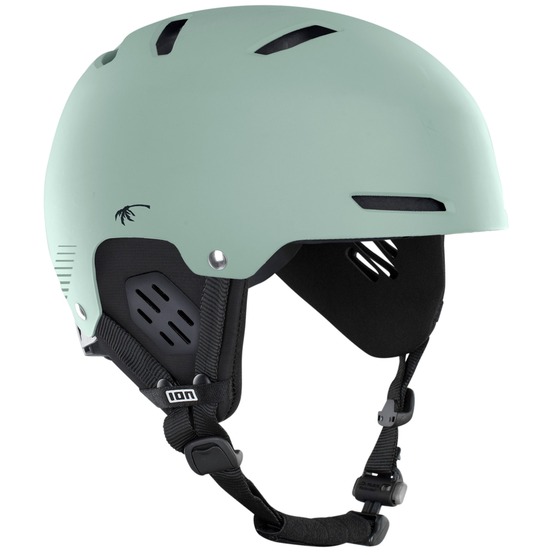 Kask do sportów wodnych ION Slash Amp Light-Olive z nausznikami