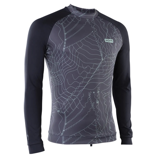 Lycra męska ION Maze LS distorted-grey