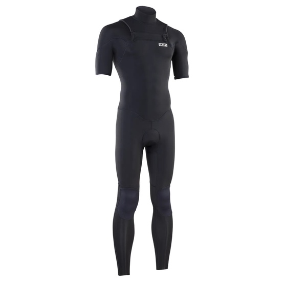 Mens wetsuit ION Element 2/2 SS Front Zip Black