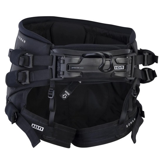Mens harness ION Seat Kite Sonar Foil Black