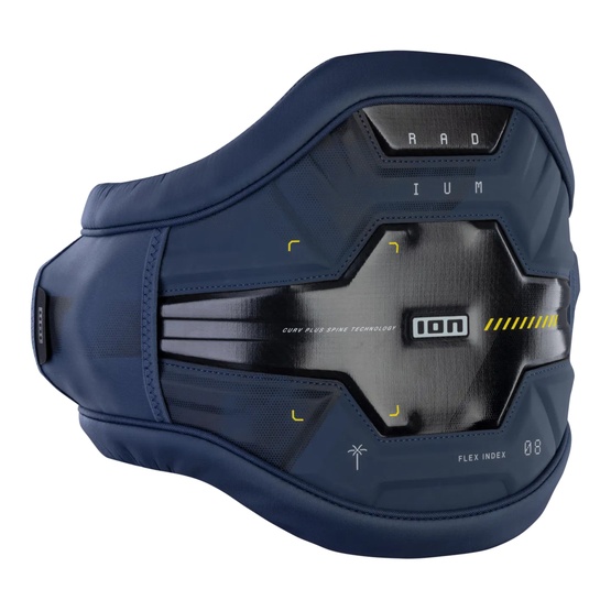 Mens harness ION Windsurf Waist Radium Blue-Nights