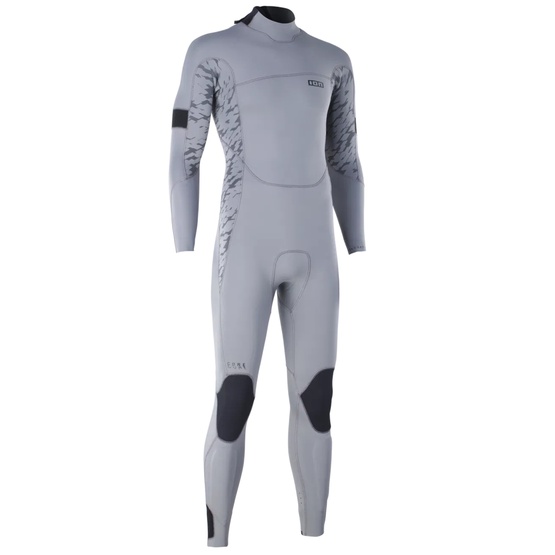 Mens wetsuit ION Seek Core 5/4 Back Zip sage-grey