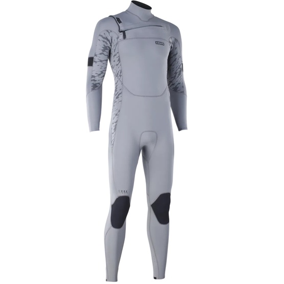 Mens wetsuit ION Seek Core 4/3 Front Zip sage-grey