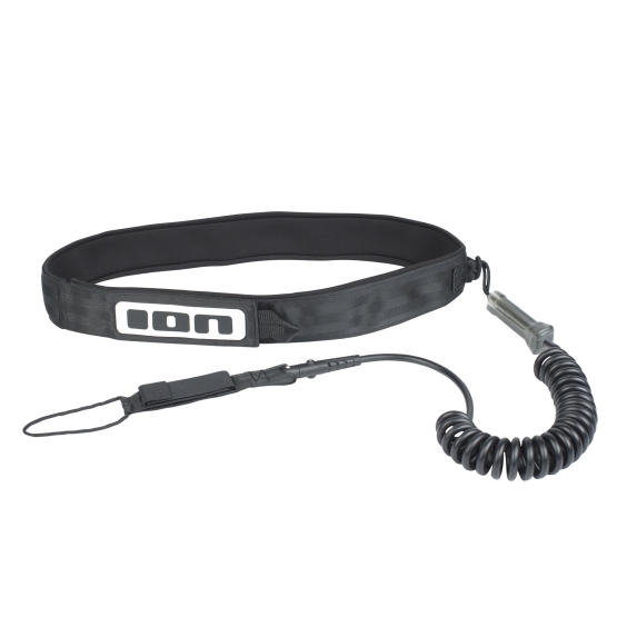 ION SUP Leash Core Safety Coiled Hip Belt black
