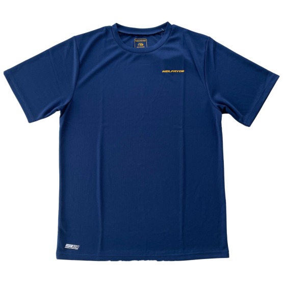 Mens rashguard NeilPryde Protex Water Tee S/S Navy/Yellow