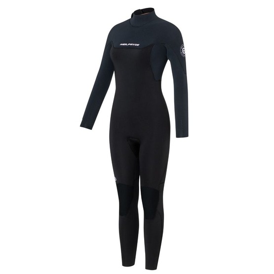 Womens wetsuit NeilPryde Serene Fullsuit GBS 5/4 BZ Black