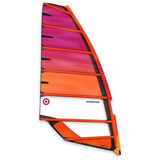 Żagiel do windsurfingu NeilPryde Speedster 2024 Orange/Berry