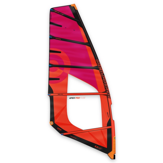 Windsurf sail NeilPryde Apex PRO Fuse Rubine Red/Juicy Orange 2026