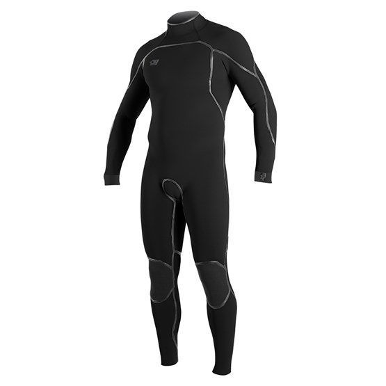 O'NEILL Mens wetsuit Psycho One 3/2 Back Zip Full BLACK