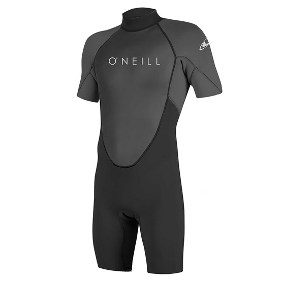 O'NEILL Mens wetsuit Reactor-2 2mm Back Zip S/S Spring BLACK/GRAPH